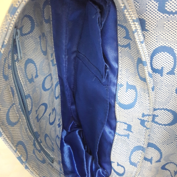 Blue Guess Signature Purse - Picture 15 of 15